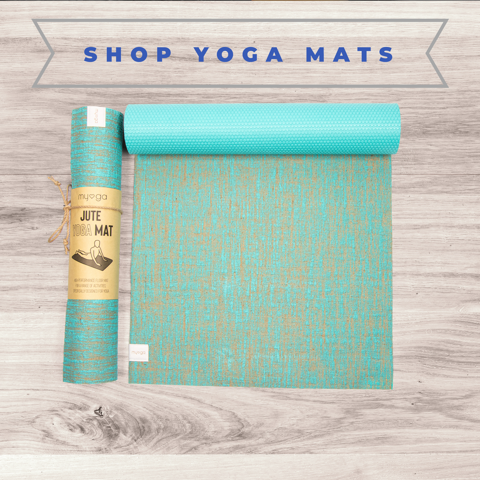 Tappetino Yoga Ecowellness QB8300LG, Verde, Per Adulti Unisex - Antiscivolo E Comodo