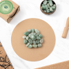 Tumbled & Polished Gemstones – 50-Piece - Green Turquenite