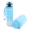 1L Water Bottle & Towel Hydration Set