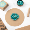 Tumbled & Polished Gemstones – 50-Piece - Green Turquenite