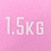 Dumbbell - 1.5kg - Pink