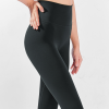 Black 7/8 YULA High Waist Yoga Leggings Size Medium 