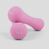 Dumbbell - 1kg - Pink