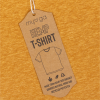 Mens Hemp T-shirt toffee heather - L