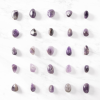 Tumbled & Polished Gemstones – 50-Piece - Amethyst