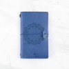 Myga Crystal Notebook - Mandala Blue