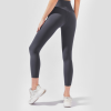Dark Grey 7/8 YULA High Waist Yoga Leggings Large