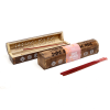 Wooden Boxes With 10 Incense Sticks, Carton Of 14  