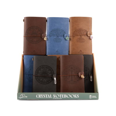 Crystal Notebooks Full Display 16 Units 