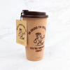 Double-Walled Cork Travel Cup -  Be Grind