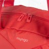 Vegan Red Yoga Handbag