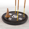 Incense / Cone Plate - Black