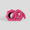 Olympic 1 Inch Barbell Clamps - Pink