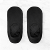 Backless Cross-Strap Gripped Yoga Socks – Non-Slip. - Black