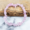 Bracelet - Rose Quartz Chip