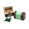 Wooden Incense Box With 10 Cones In Each Piece, 6 Pieces