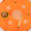 Incense / Cone Plate - Orange